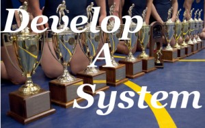 Trophies Lined up 400 system